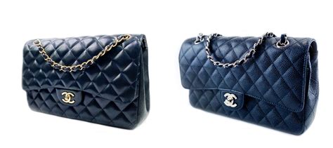 what kind of leather hand bags does chanel have|Chanel lambskin vs caviar leather.